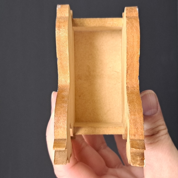 Handmade coaster set with hainpainted show horses - Picture 4 of 8